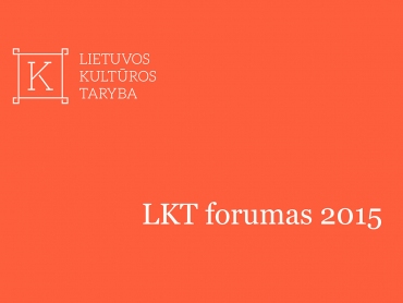 Lietuvos kultūros tarybos forume bus aptarti aktualiausi kultūros fina
